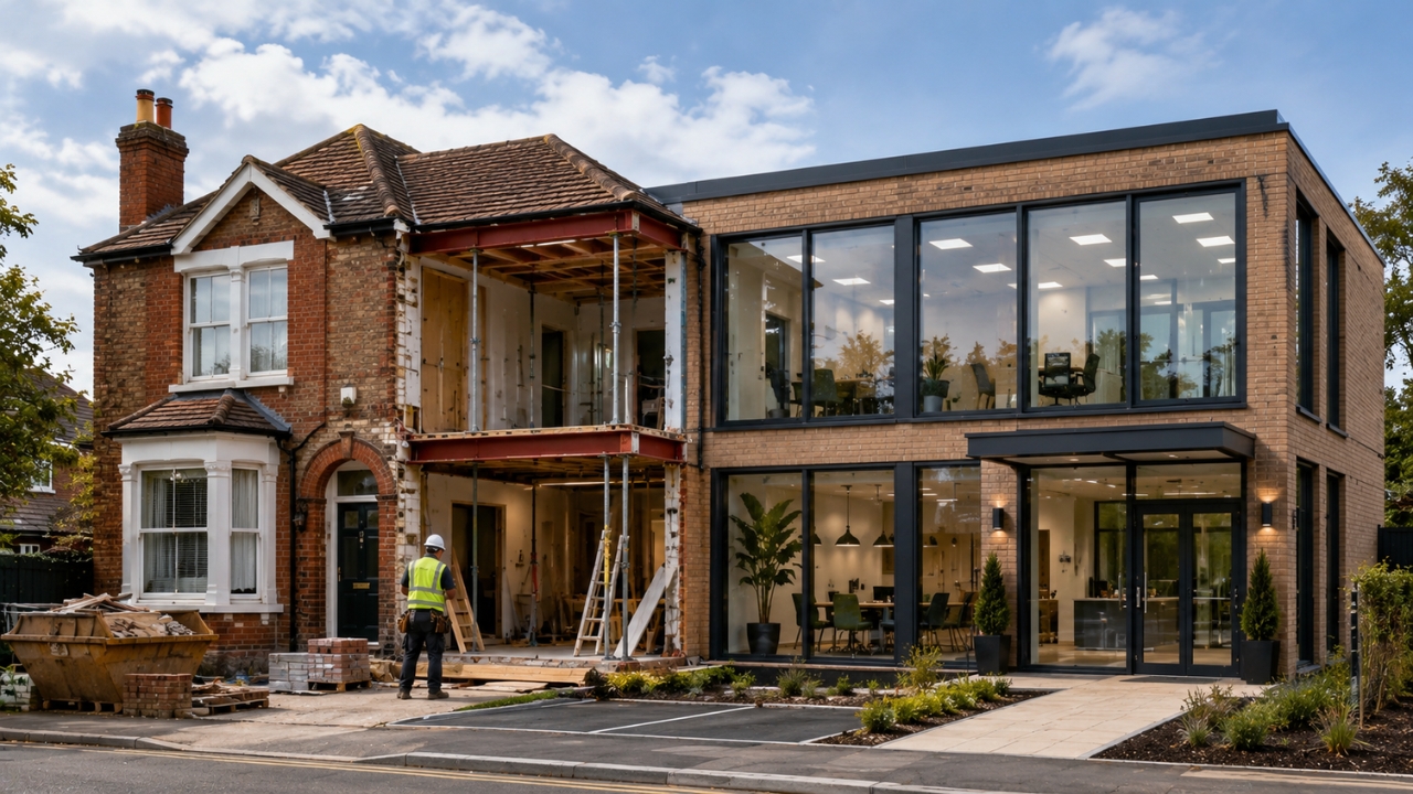 Residential to Commercial Construction