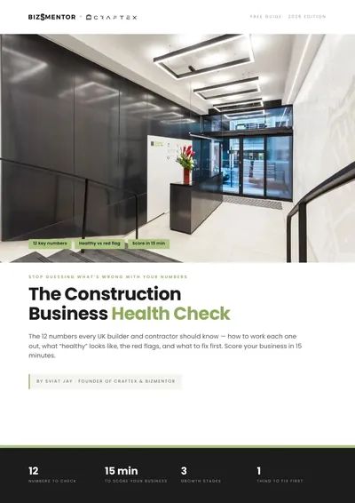 Cover of The Construction Business Health Check