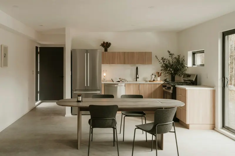 Kitchen diner after refurbishment